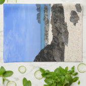 熱帯島 キッチンタオル (折り畳み)