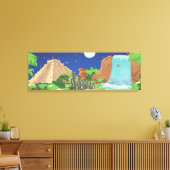 熱帯島 キャンバスプリント (インサイチュ (リビング))