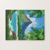 熱帯島 ジグソーパズル (横)