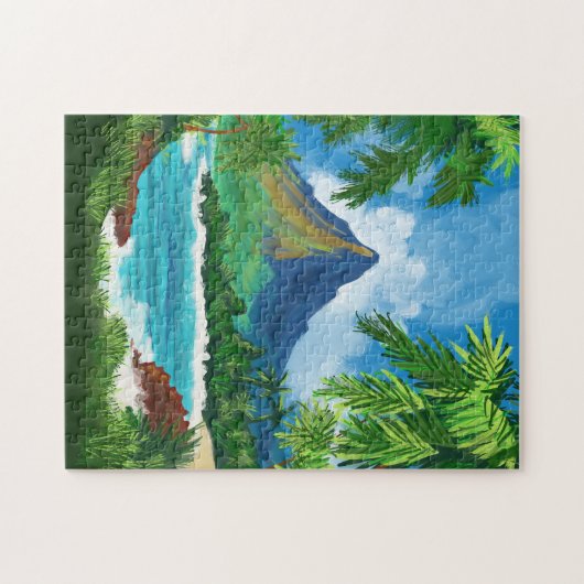 熱帯島 ジグソーパズル (横)