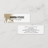 熱帯島 スキニー名刺 (正面/裏面)