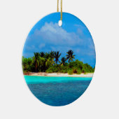 熱帯島 セラミックオーナメント (右)