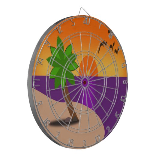 熱帯島 ダーツボード (正面左)