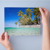 熱帯島 チラシ (手)