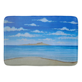 熱帯島 バスマット