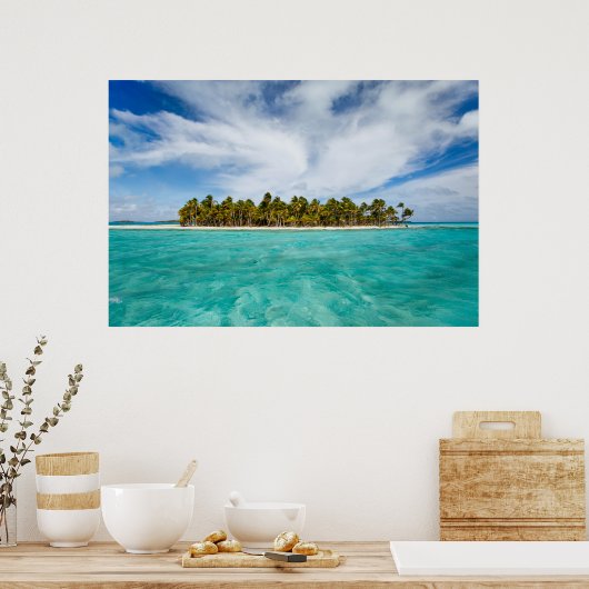 熱帯島 ポスター (キッチン)