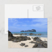 熱帯島 ポストカード (正面/裏面)