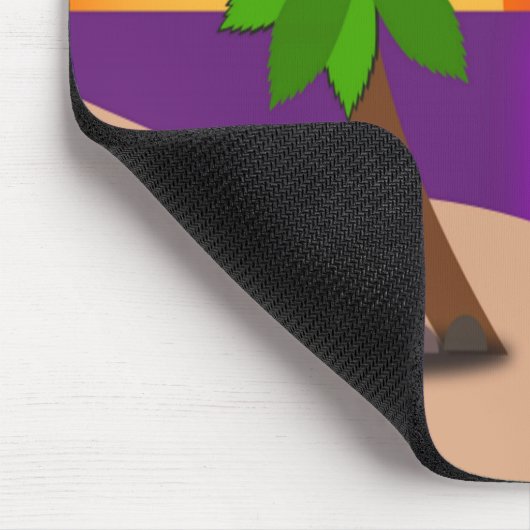 熱帯島 マウスパッド (コーナー)