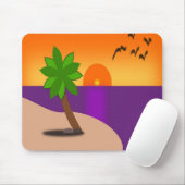 熱帯島 マウスパッド (マウス)
