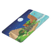 熱帯島 マグネット (左側)