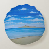 熱帯島 ラウンドクッション (裏面)