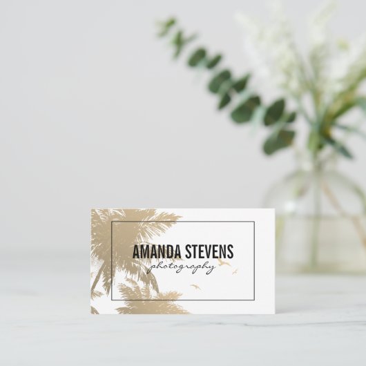 熱帯島 名刺 (スタンド正面)