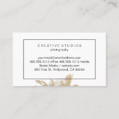 熱帯島 名刺 (裏面)