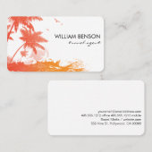 熱帯島 名刺 (正面/裏面)