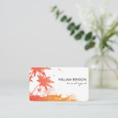 熱帯島 名刺 (スタンド正面)