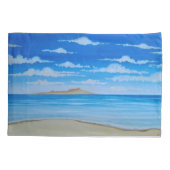 熱帯島 枕カバー (裏面-左)