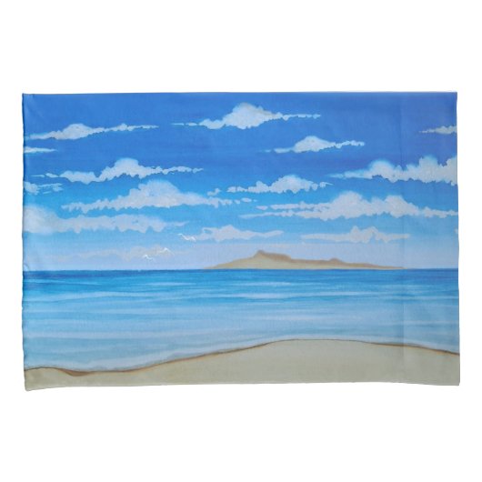 熱帯島 枕カバー (正面右)