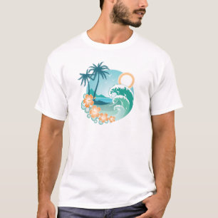熱帯島 Tシャツ