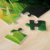 熱帯嵐のパズルのアンリ・ルソーのトラ ジグソーパズル (側面)