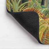 熱帯嵐(驚く!) Rousseauのトラ マウスパッド (コーナー)