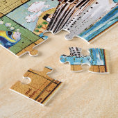 熱帯巡航のパズル ジグソーパズル (側面)