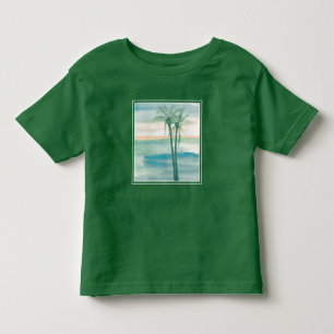 熱帯平和な薄暗がり トドラーTシャツ