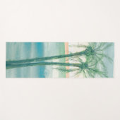 熱帯平和な薄暗がり ヨガマット (正面(横))