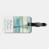 熱帯平和な薄暗がり ラゲッジタグ (裏面横)