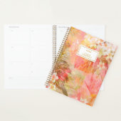 熱帯幻想水彩パーム葉フローラ プランナー手帳 (ディスプレー)