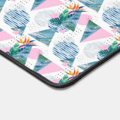 熱帯幾何学模様 デスクマット (コーナー)