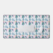 熱帯幾何学模様 デスクマット (キーボード&マウス)