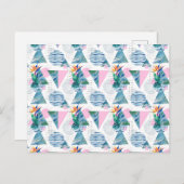 熱帯幾何学模様 ポストカード (正面/裏面)