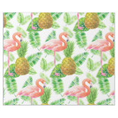 熱帯庭園の水彩模様 ラッピングペーパー (フラット)