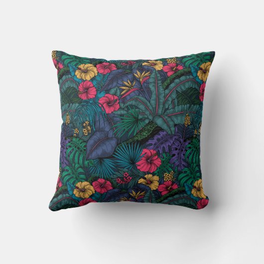 熱帯庭園 クッション (裏面)