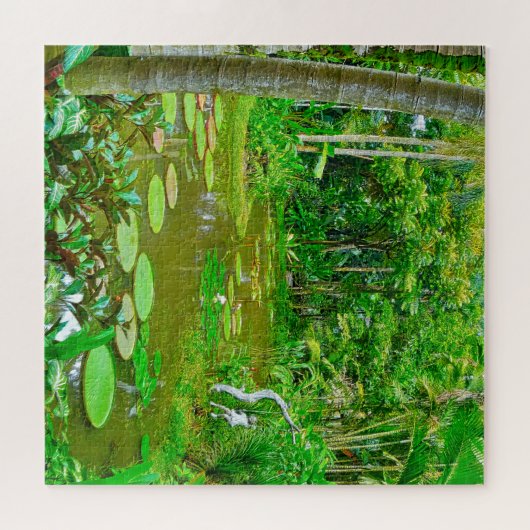 熱帯庭園 ジグソーパズル (横)