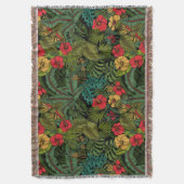 熱帯庭園 スローブランケット (正面縦)