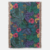 熱帯庭園 スローブランケット (正面縦)