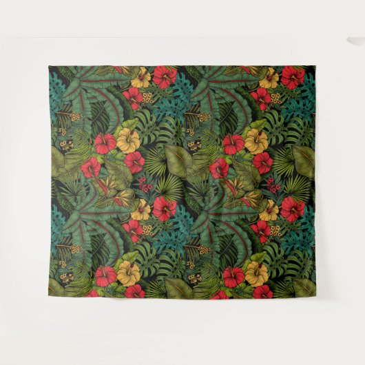 熱帯庭園 タペストリー (正面(横))