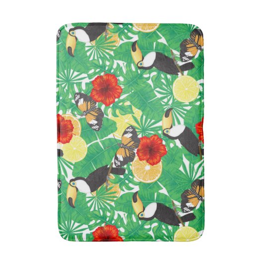 熱帯庭園 バスマット (正面縦)