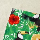 熱帯庭園 ビーチタオル (インサイチュ)