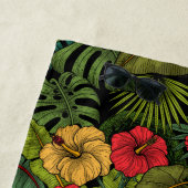 熱帯庭園 ビーチタオル (インサイチュ)