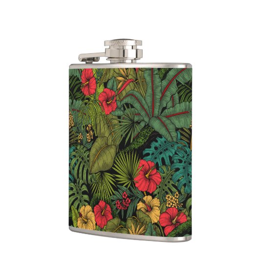 熱帯庭園 フラスク (左)