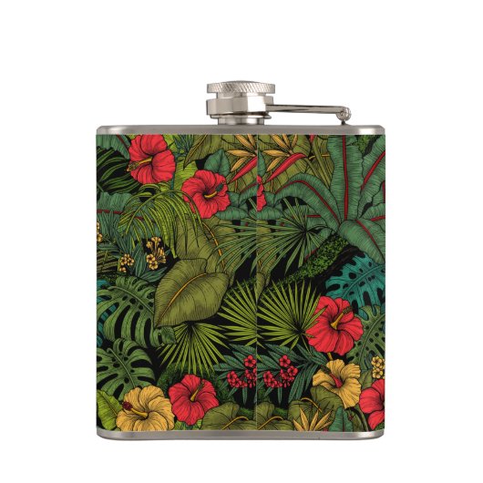 熱帯庭園 フラスク (裏面)