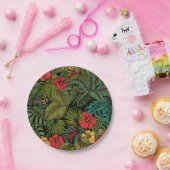 熱帯庭園 ペーパープレート (パーティー)