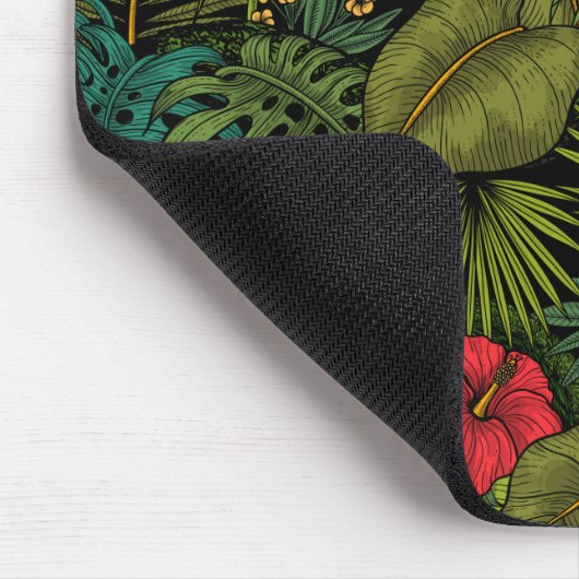 熱帯庭園 マウスパッド (コーナー)