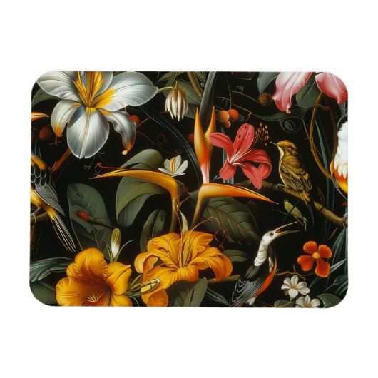 熱帯庭園 マグネット (横)