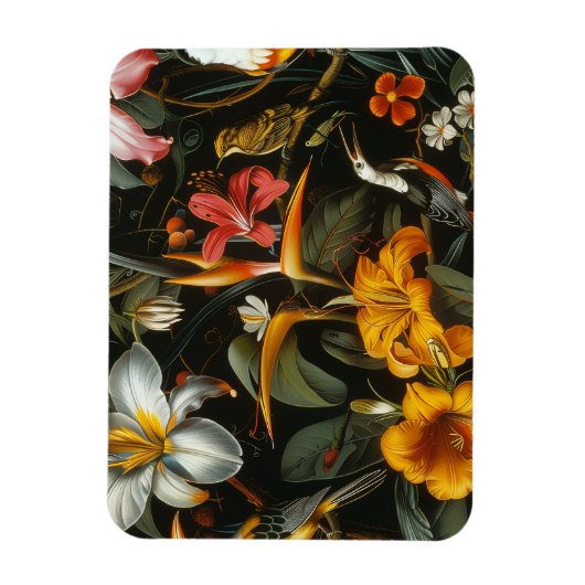 熱帯庭園 マグネット (縦)