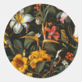 熱帯庭園 ラウンドシール (正面)