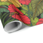 熱帯庭園 ラッピングペーパー (ロールコーナー)