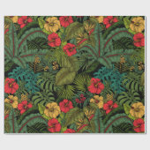 熱帯庭園 ラッピングペーパー (フラット)